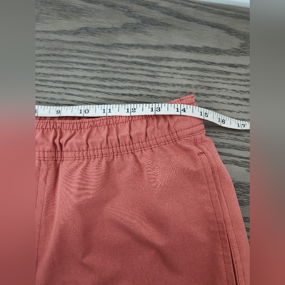 LL Bean Swim Trucks Mens Medium Burnt Orange Lined Vacation Summer Pool - Picture 11 of 13